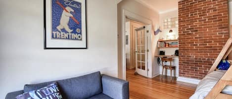 Télévision, cheminée, jeux vidéo, lecteur de DVD