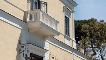 Fassade der Unterkunft