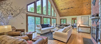 Sebago Lake Gem on Private Cove w/ Boat Dock!