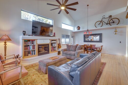 Game Room + Patios: Home 2 Mi to Dtwn Flagstaff