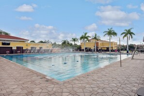 Condo, 2 Bedrooms | Pool | Outdoor pool, a heated pool - 2 bedroom Tampa Condo at Private Golf Course 2 Condo by RedAwning (Tampa)