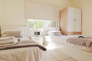 4 quartos, Wi-Fi, roupa de cama