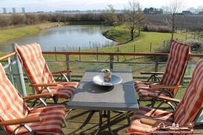 Outdoor dining - 54 Ferienwohnung im Fritz-bleyl-weg 14 OG Links (Burg auf Fehmarn)