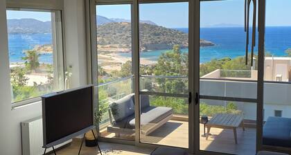 Modern villa with swimming pool and amazing sea view in Athens Riviera x10 pers