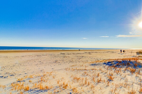 Beach nearby