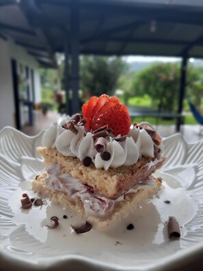 Frühstück, Mittagessen und Abendessen
