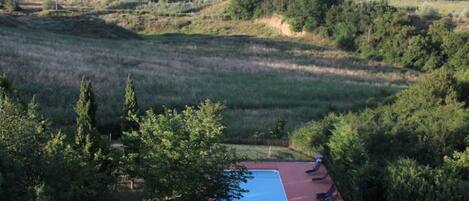 Indoor pool, outdoor pool