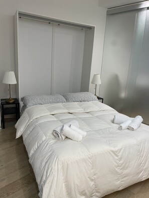 1 chambre, fer et planche à repasser, lit parapluie, Wi-Fi gratuit