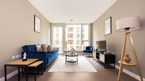 Apartment | Living area | Flat-screen TV - The Kennington Flats (London)