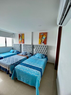 Apartamento | 2 quartos, Wi-Fi de cortesia, roupa de cama