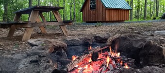 Big Rock Camping Cabin 1