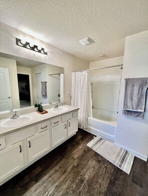 Towels, soap, toilet paper