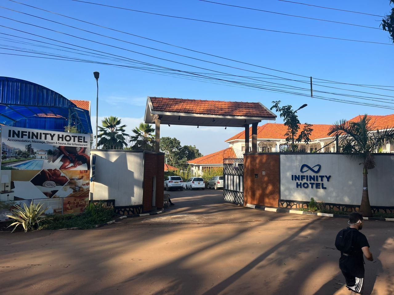 Entrada de la propiedad