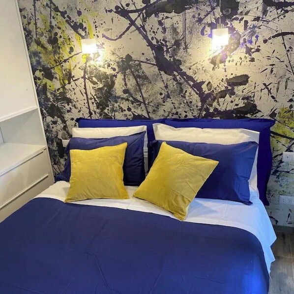 1 bedroom, iron/ironing board, WiFi, bed sheets - Jovialis Holiday Home (Roma)