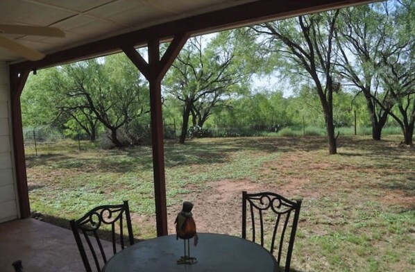 Outdoor dining