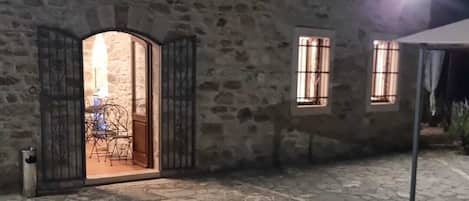 Majoituspaikan julkisivu