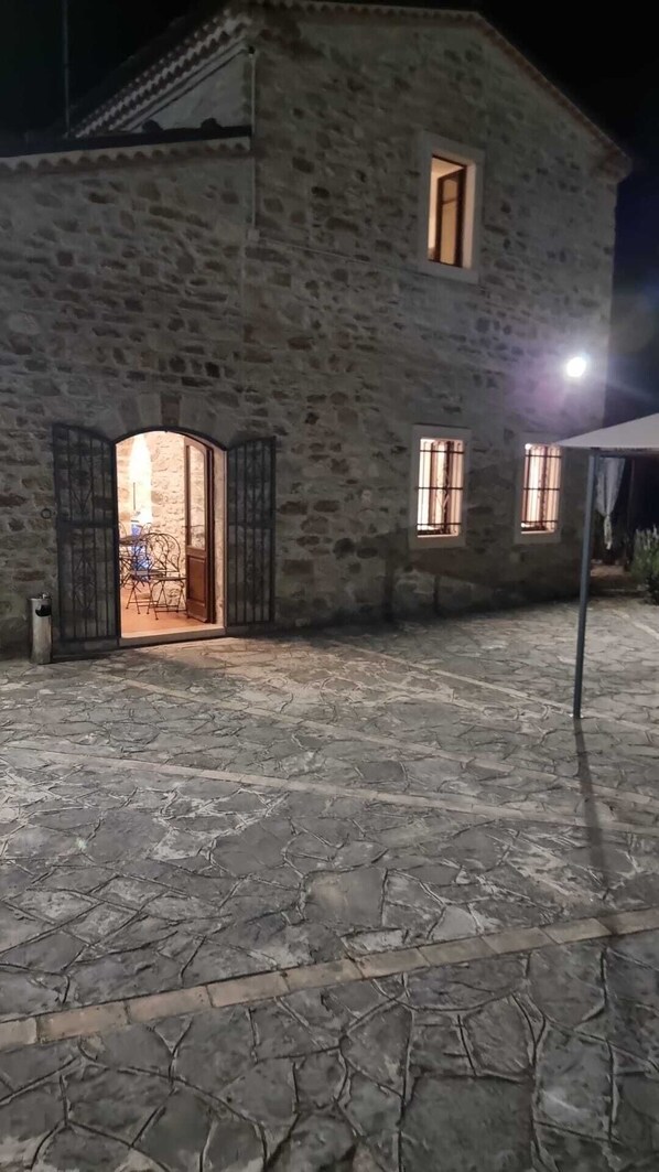 Façade de l’hébergement