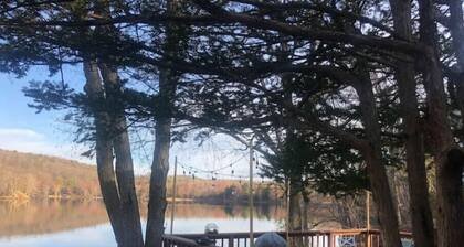 Lakefront Designer House in Pine Plains, NY.