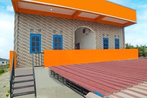 Fassade der Unterkunft