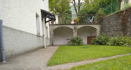 Ground floor apartment with garden and porch