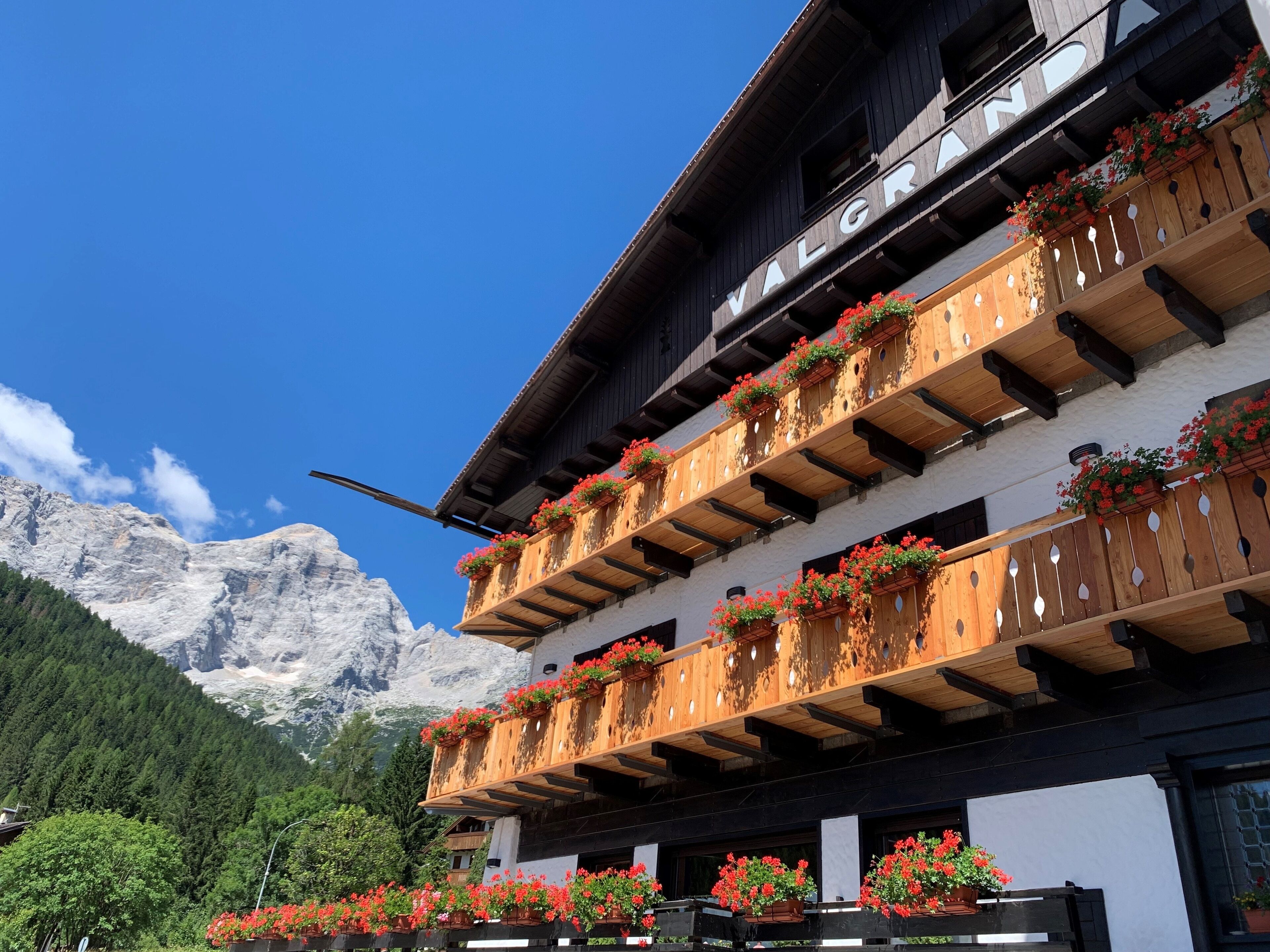 Näkymä majoituspaikasta