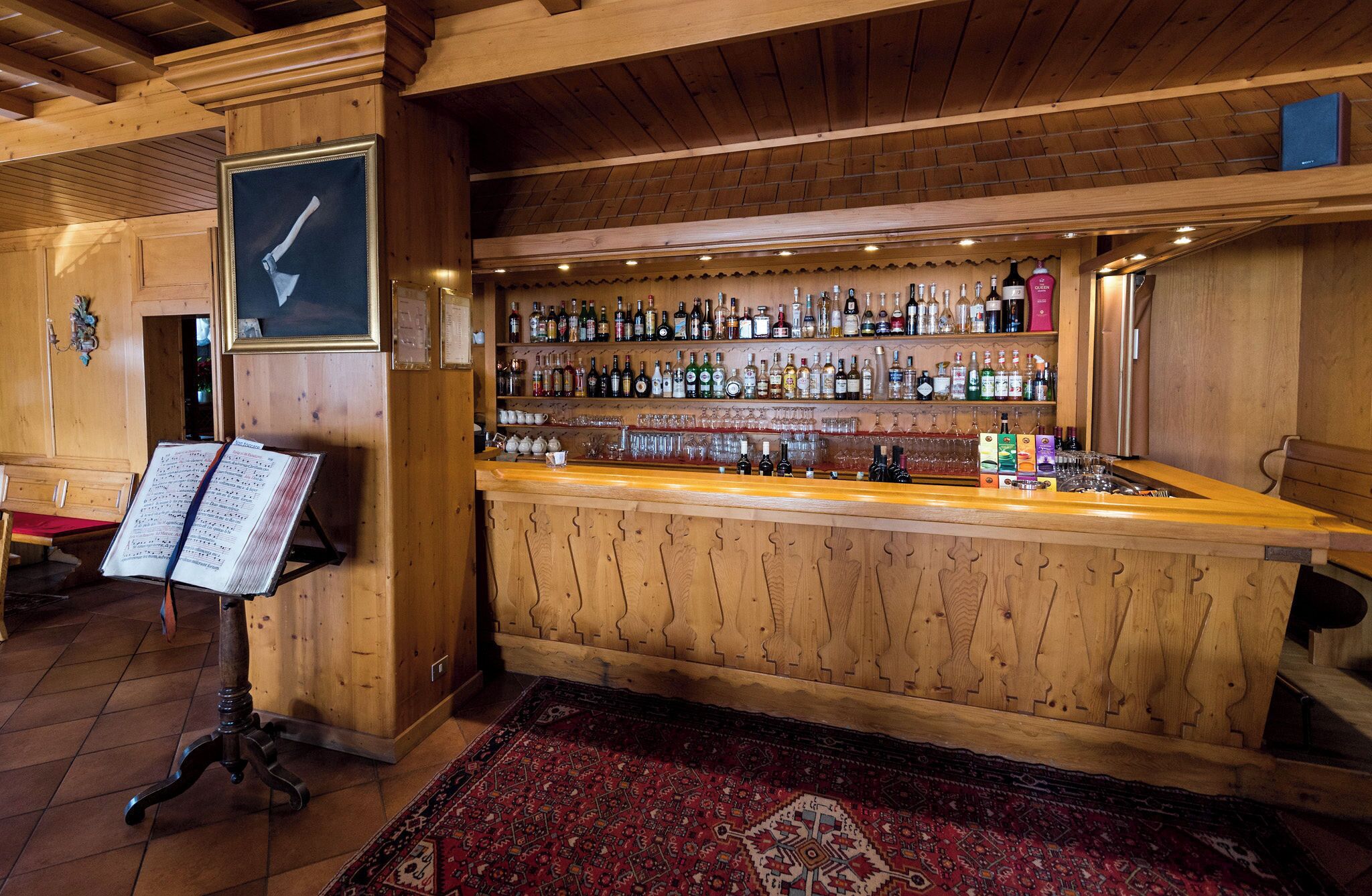 Bar (in der Unterkunft)