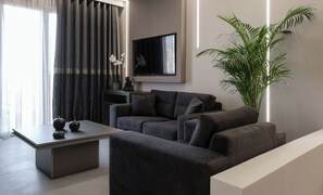 Living area - Luxury Suites in the center of Glyfada (Glifada)