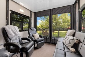 Televisie en een kantoor