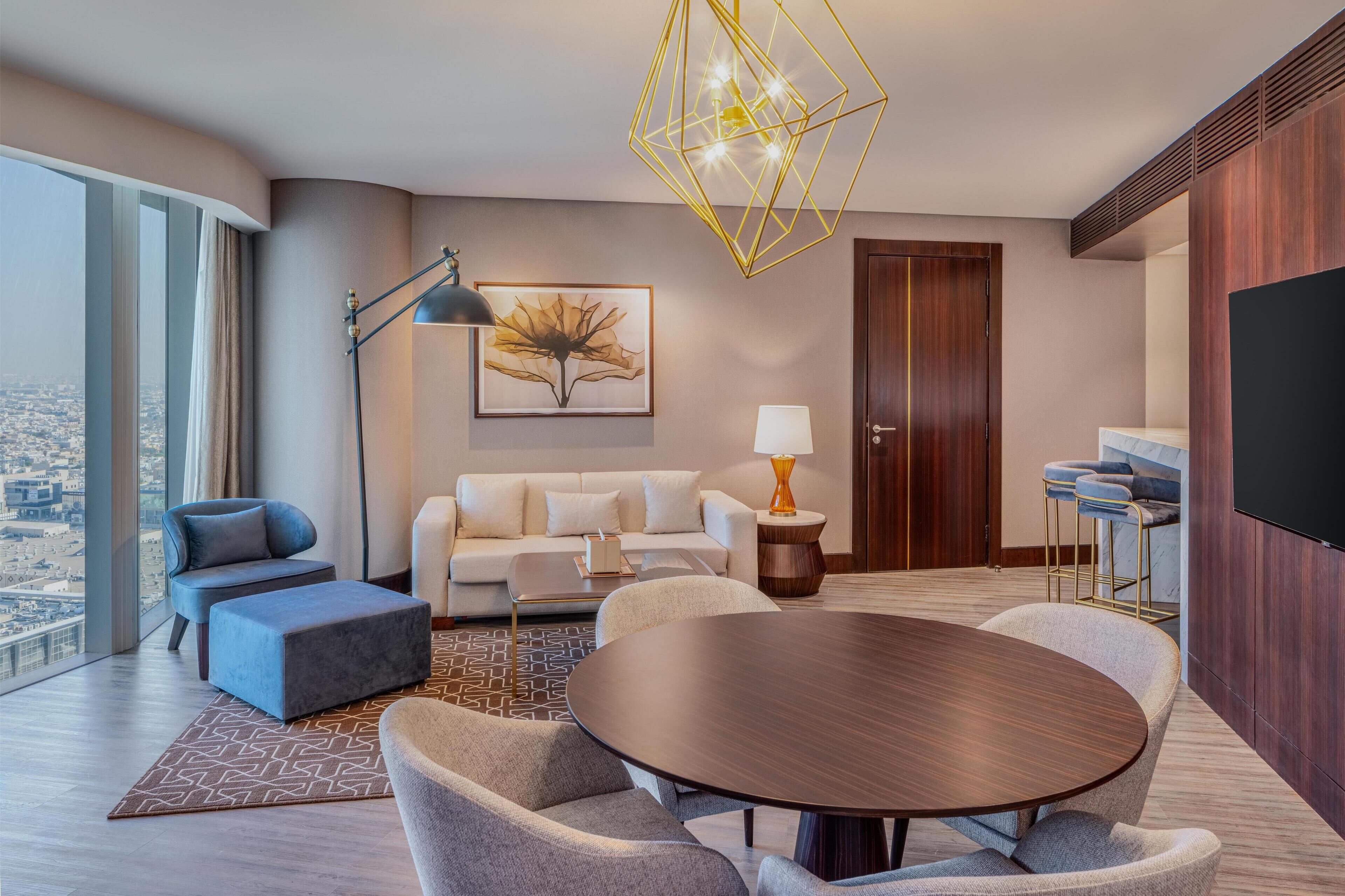 Televisión de pantalla plana, oficina