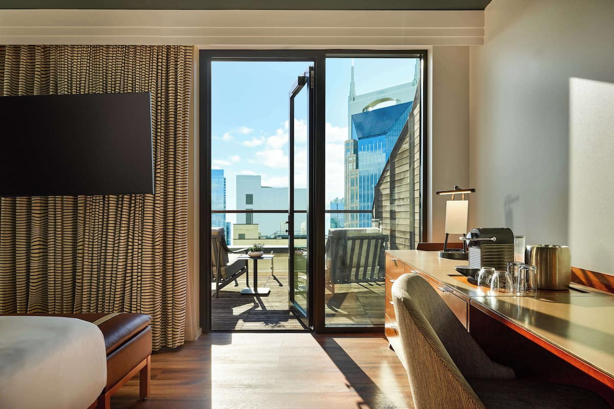 Premium bedding, pillow-top beds, in-room safe, desk
