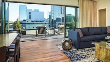 Penthouse, 1 Schlafzimmer | Wohnbereich