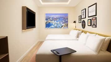 Two Queen Beds Room | Hypo-allergenic bedding, in-room safe, blackout curtains