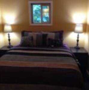 2 bedrooms, bed sheets
