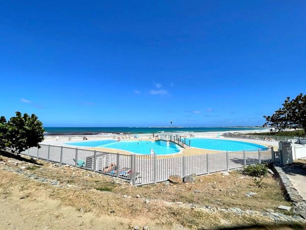 Pool - Charming studio with pool and AC in Mont Vernon, St-Martin (Saint-Martin)