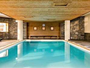 Pool - Cozy apartment, pool, covered parking (La Toussuire)