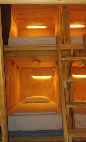 Design Shared Dormitory | Free WiFi, bed sheets - Hostel Tropico 20 PDC (Playa del Carmen)