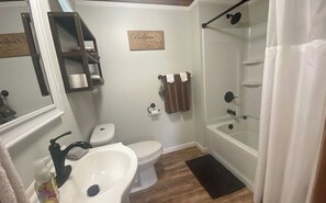 Shower, hair dryer, towels, soap - Osceola Lake Bungalow ~ 2 miles to Downtown Hendersonville - Free paddle gear (Hendersonville)