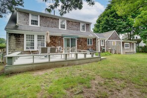 Outdoor dining - 1 Mi to Marina! Hyannis Family Getaway w/ Deck (Hyannis)
