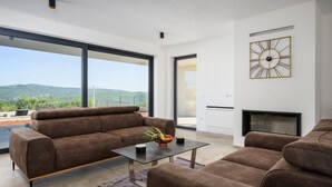 Living area - Villa de la Vie with Heated Swimming Pool (Sveti Bartul)