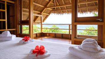 Literie de qualité supérieure, décoration personnalisée