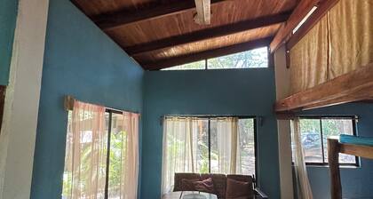 Classic jungle cabin minutes from the beach surrounded by beautiful nature