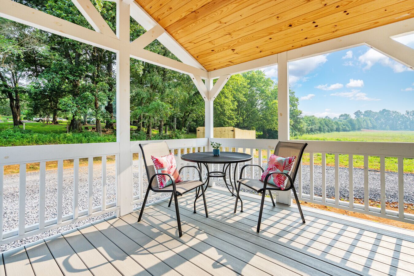 Opções para refeição ao ar livre