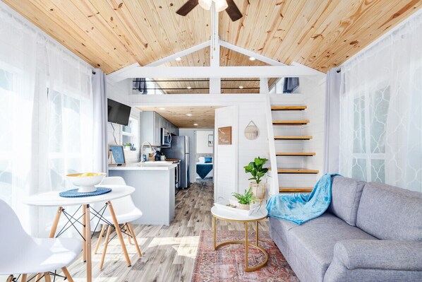 Smart TV, books, music library