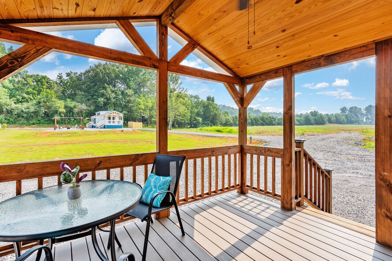 Opções para refeição ao ar livre