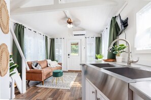 Interior - Pet Friendly King Bed Cabin w/Boat Parking & Private Firepit (Guntersville)