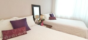 2 bedrooms, iron/ironing board, travel crib, free WiFi