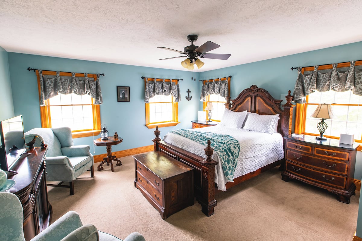 浪漫客房 | 特色家居、遮光窗帘、熨斗/熨衣板、免费 WiFi