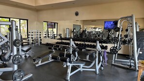 Fitnessbereich