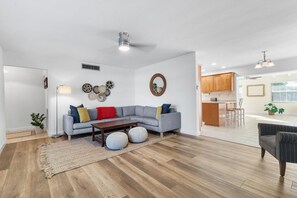 Smart-tv, böcker och datorskärmar