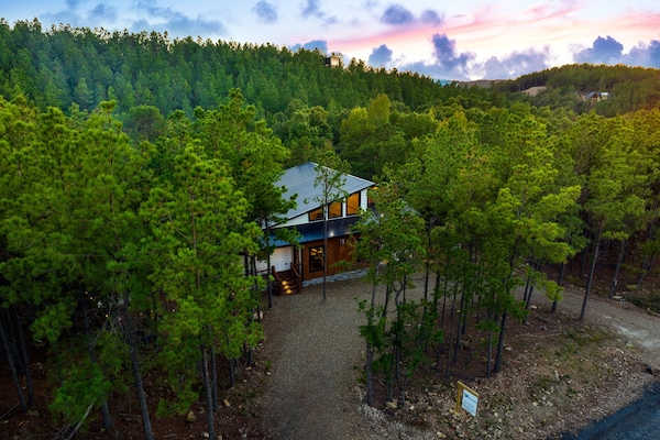 Front of cabin